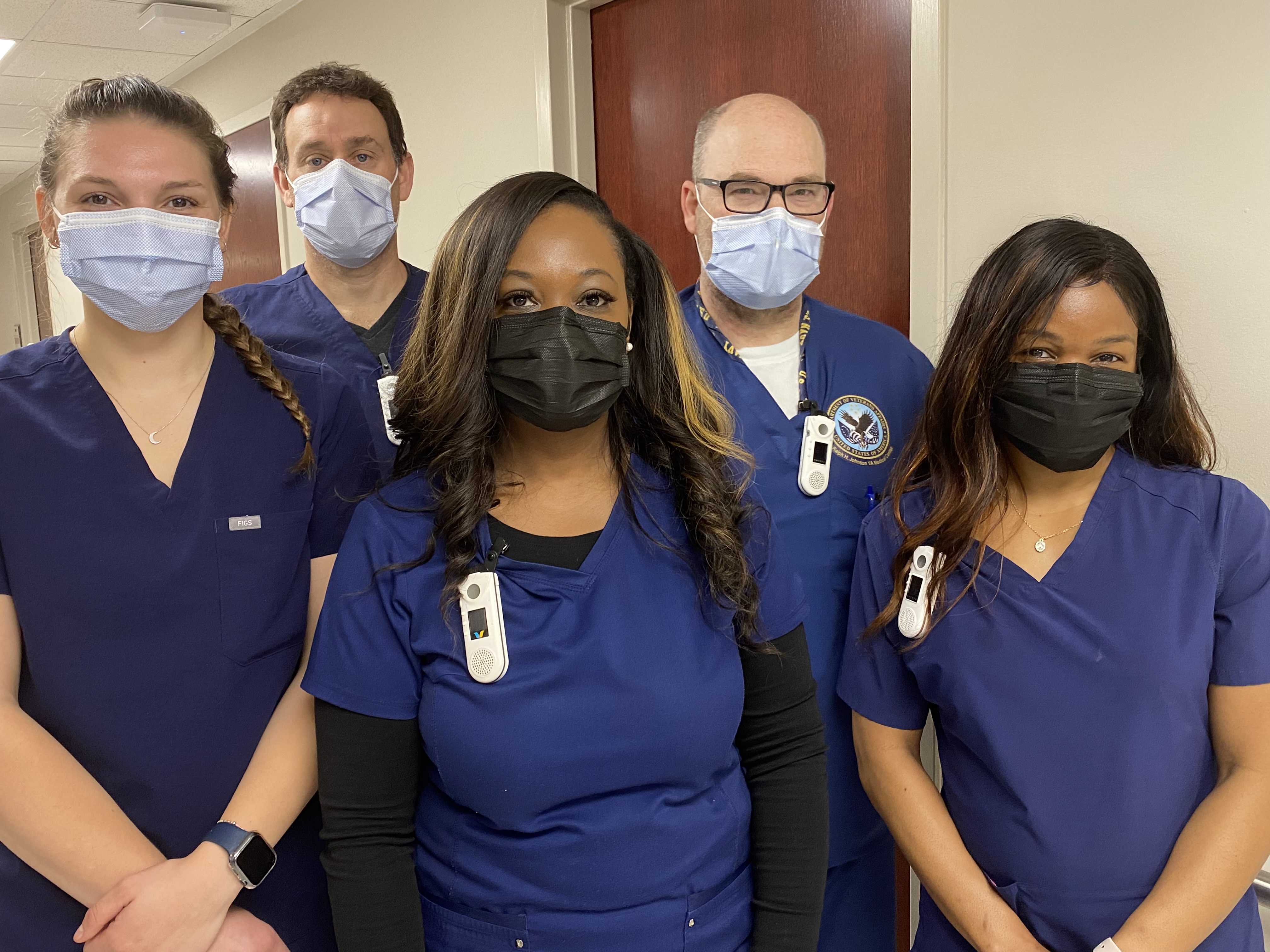 nurses at the Ralph H Johnson VA Health Care System