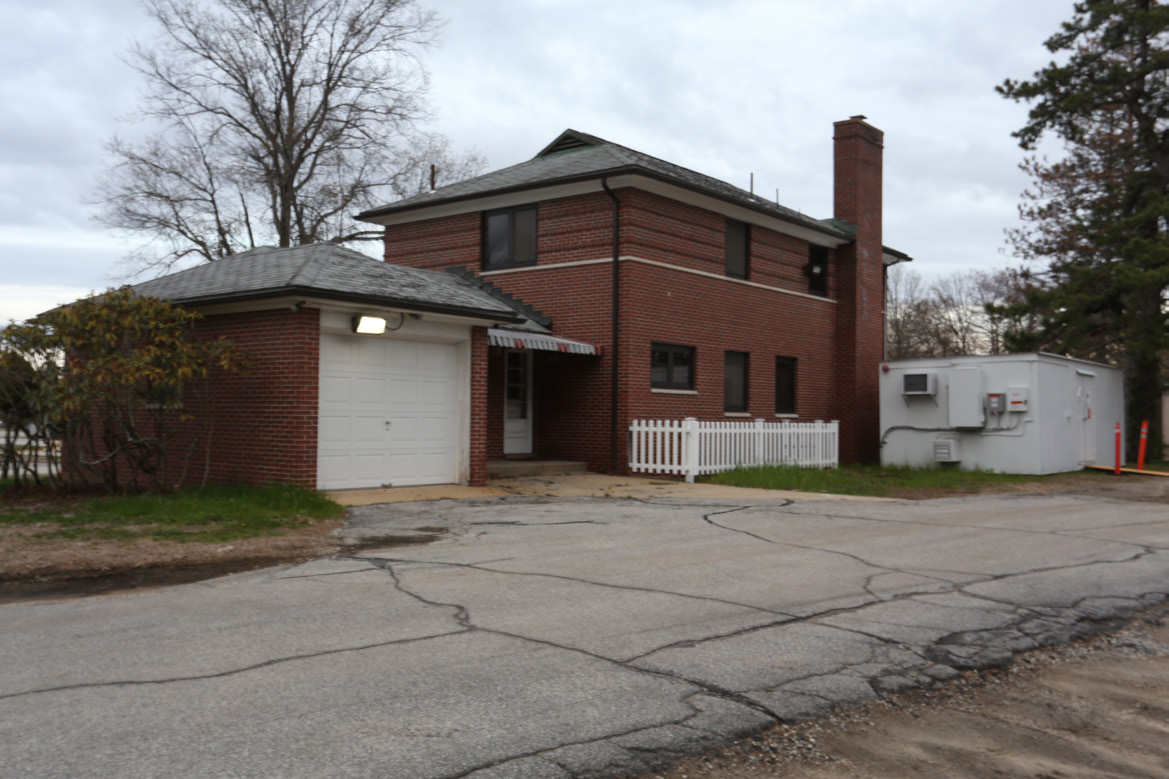 Manager's attached garage