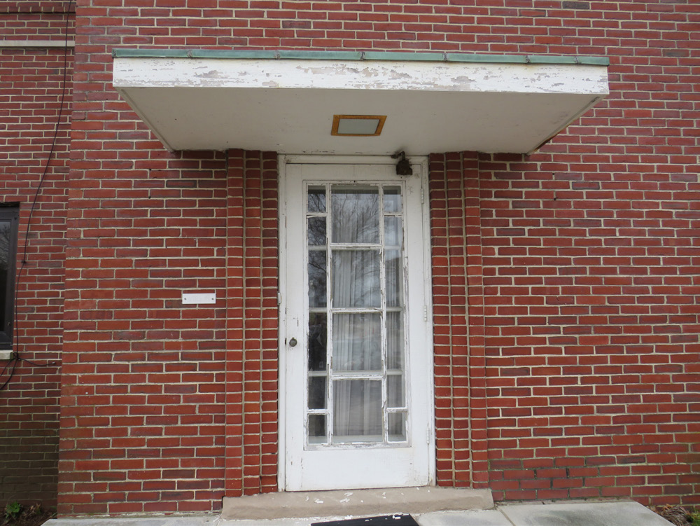Primary entrance to the Manager's Home