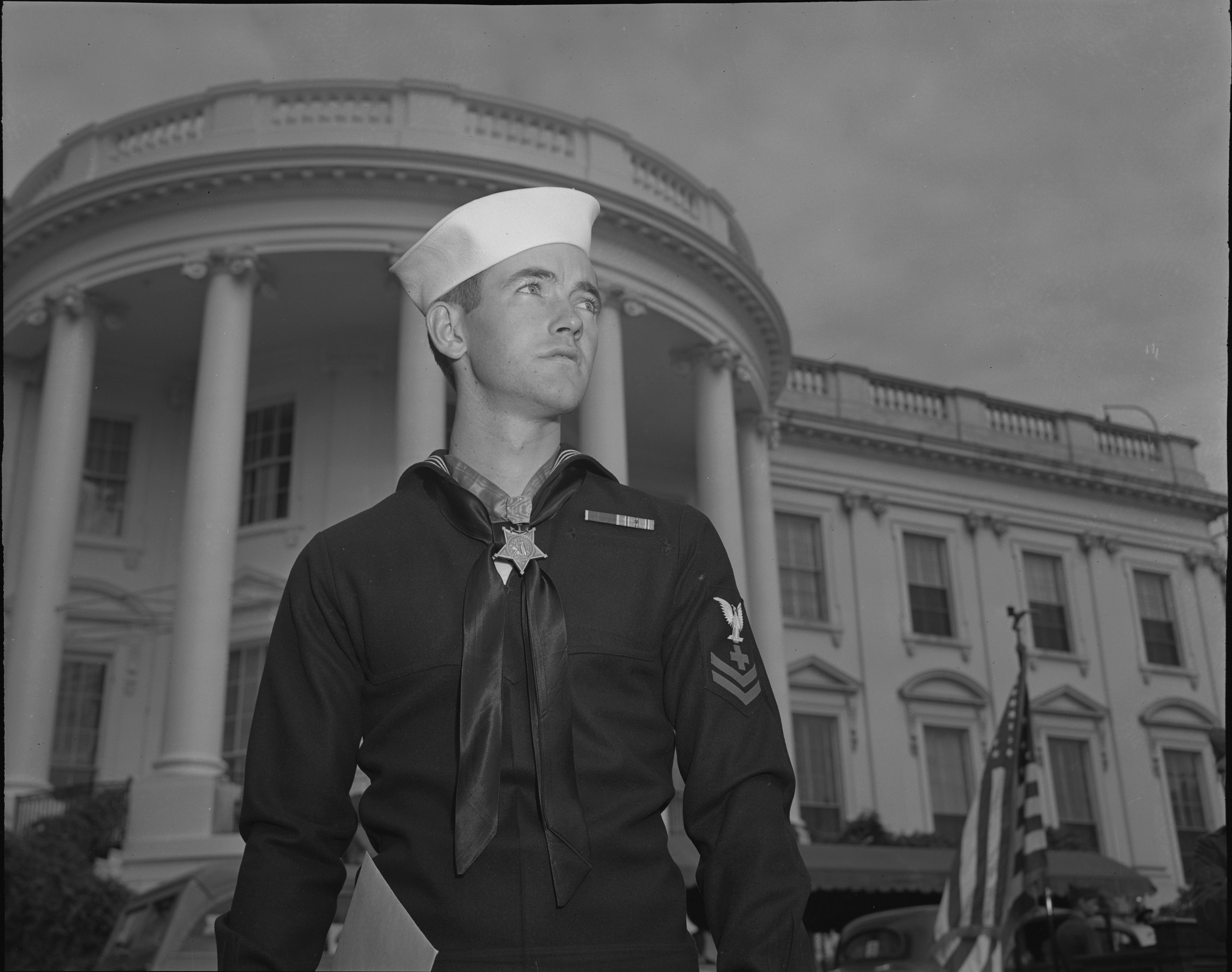 Wahlen in front of White House