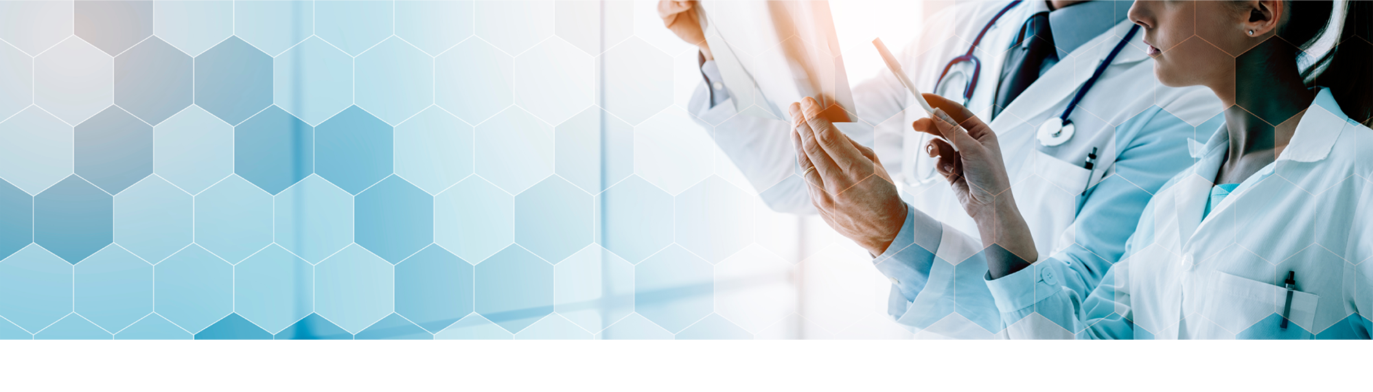 Abstract medical setting