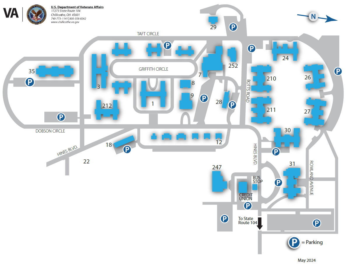 chillicothe campus map