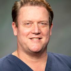 Man smiling at camera