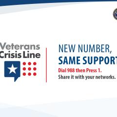 veterans crisis line number