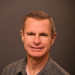 Chaplain Hamilton smiling.