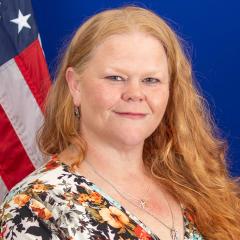 Portrait of Laura Curry.