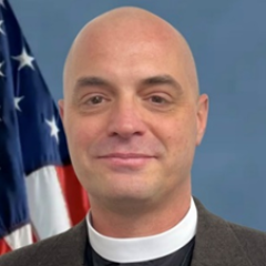 Chaplain Ed Rogland.