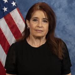 Toni Denham official portrait.