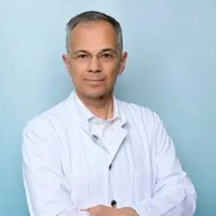man in lab coat