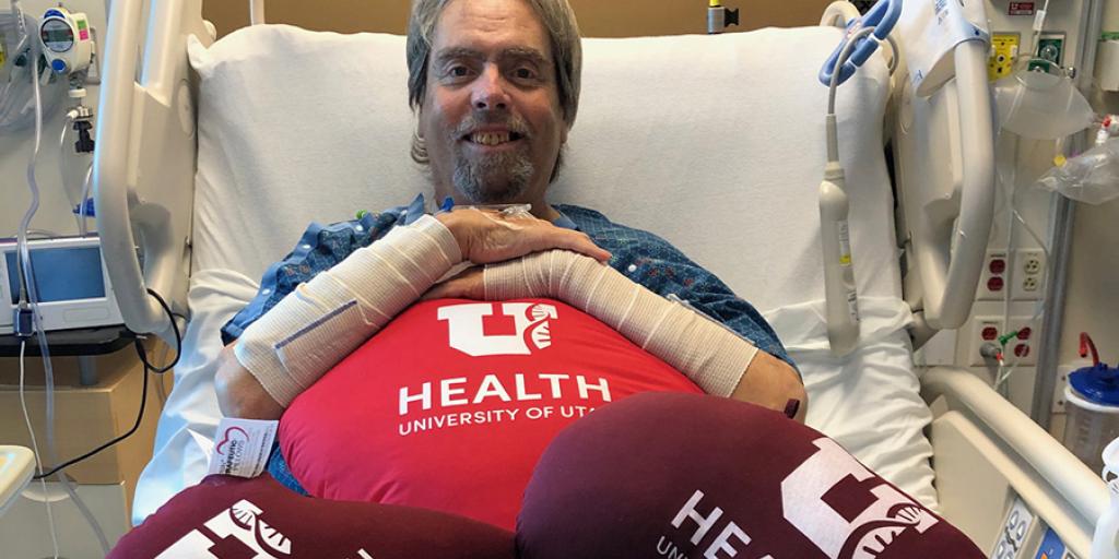 Army Veteran and triple transplant recipient Keith Baker