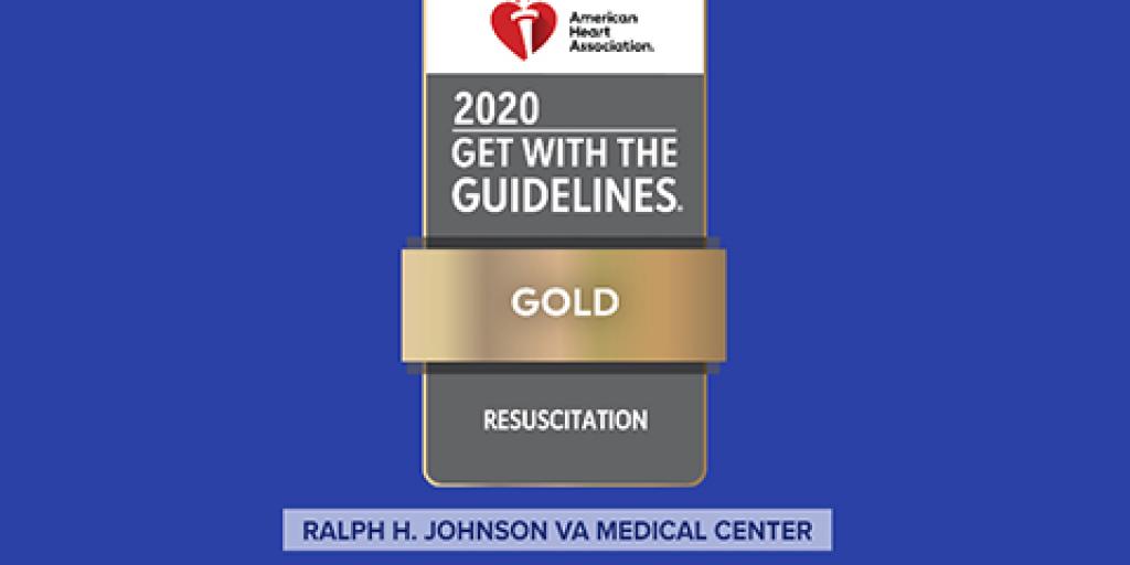 Charleston VAMC received the Get With The Guidelines®-Resuscitation Gold Award. 