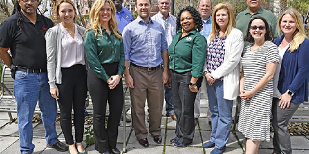 Safety Service staff at the Ralph H. Johnson VA Medical Center. Photo by James Arrowood.