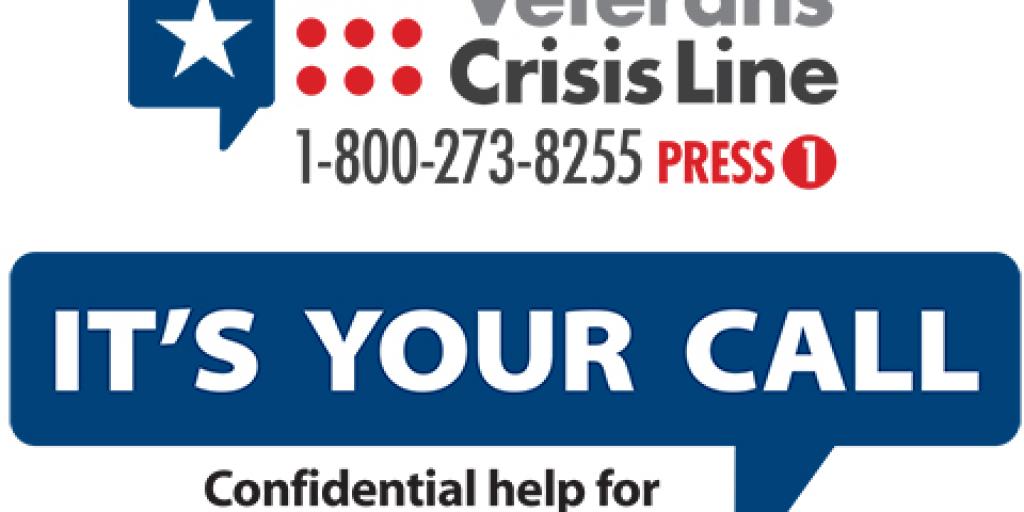 Veterans in need can access the Veterans Crisis Line 24 hours a day, 7 days a week. Help is just a phone call away.