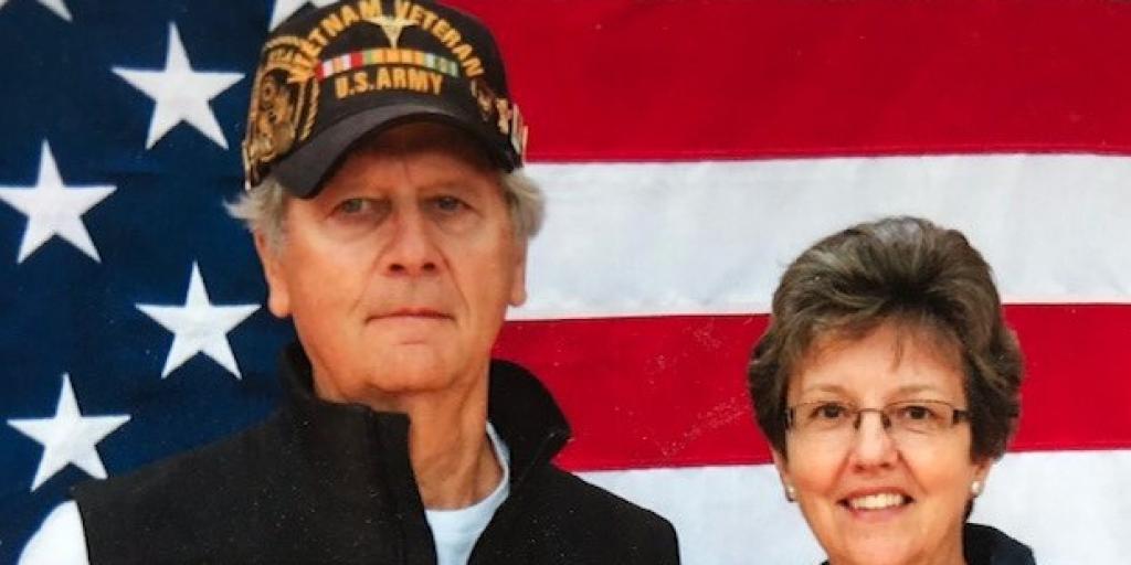 U.S. Army Veteran Barry and his wife and caregiver Laurel