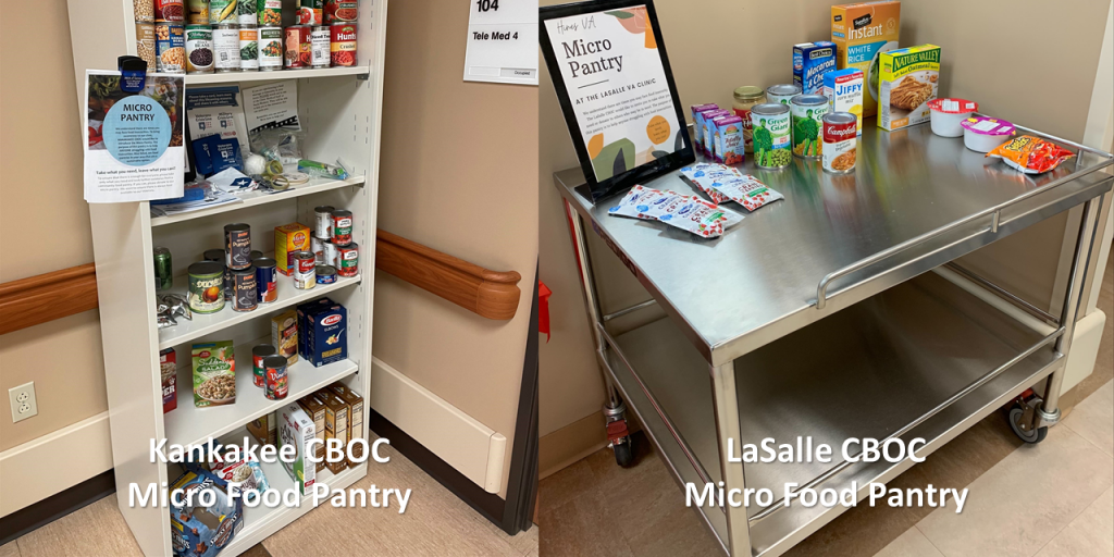 Hines VA CBOC Micro Food Pantries