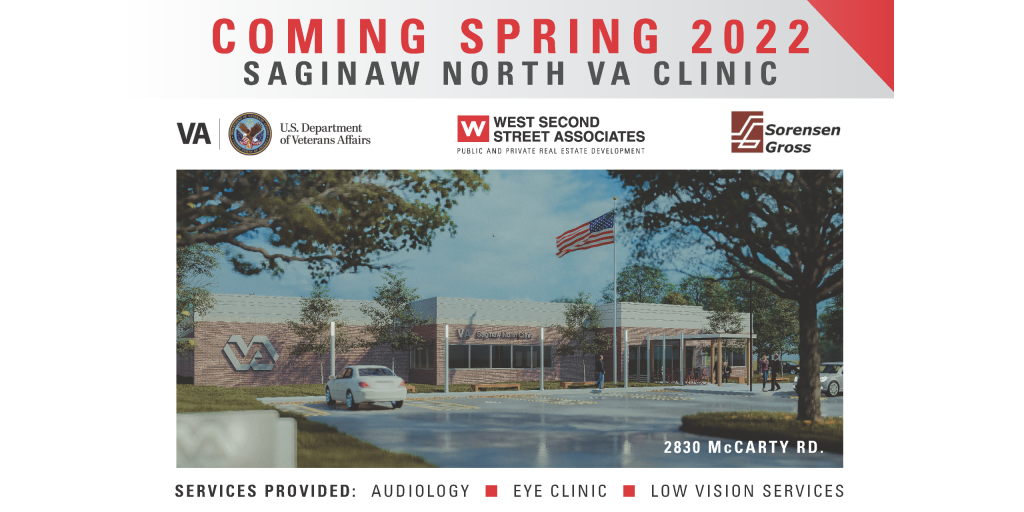 Rendering of Saginaw North VA Clinic