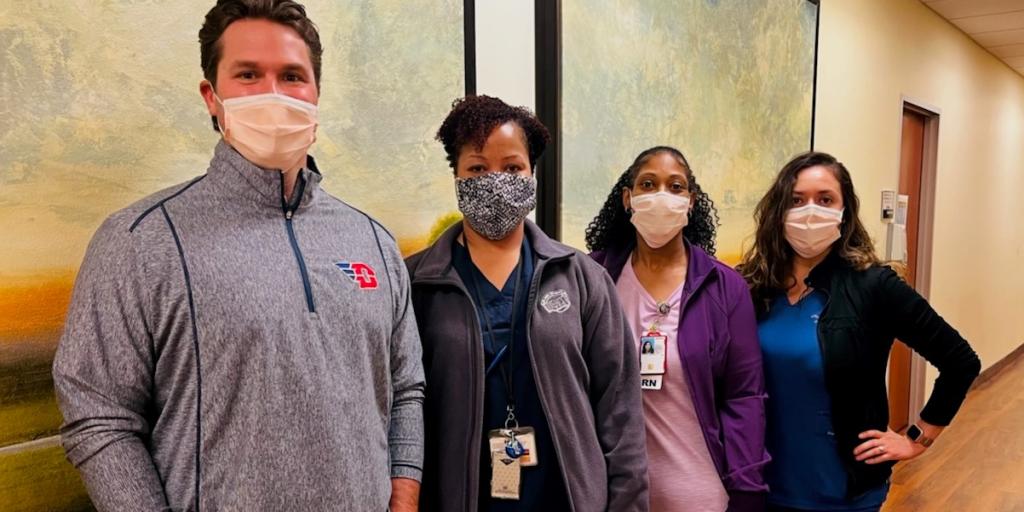 VA staff at the Humble VA Community-based Outpatient Clinic