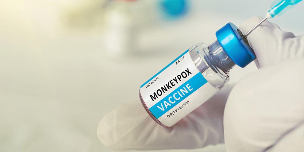 Monkeypox vaccine vial