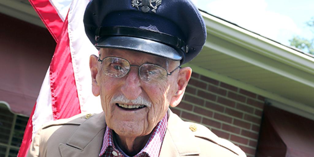 World War II Veteran, Woody Sowers, turns 100 years old Dec. 29, 2022