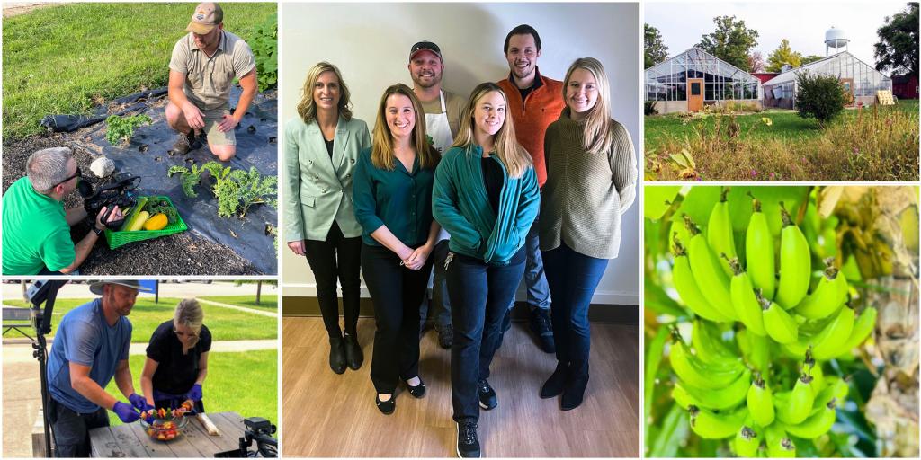VA staff engaging in green initiative projects.