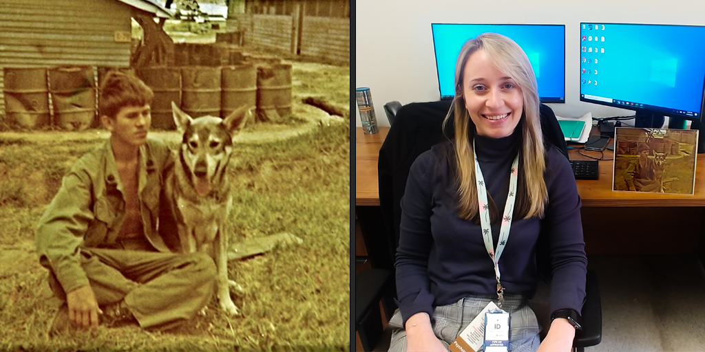photos of Racheal Pawlowicz and her father