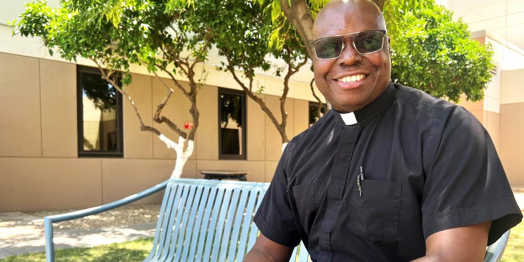 A photo of Fidelis Igwenwanne is a chaplain at the Phoenix Veterans Affairs Health Care System