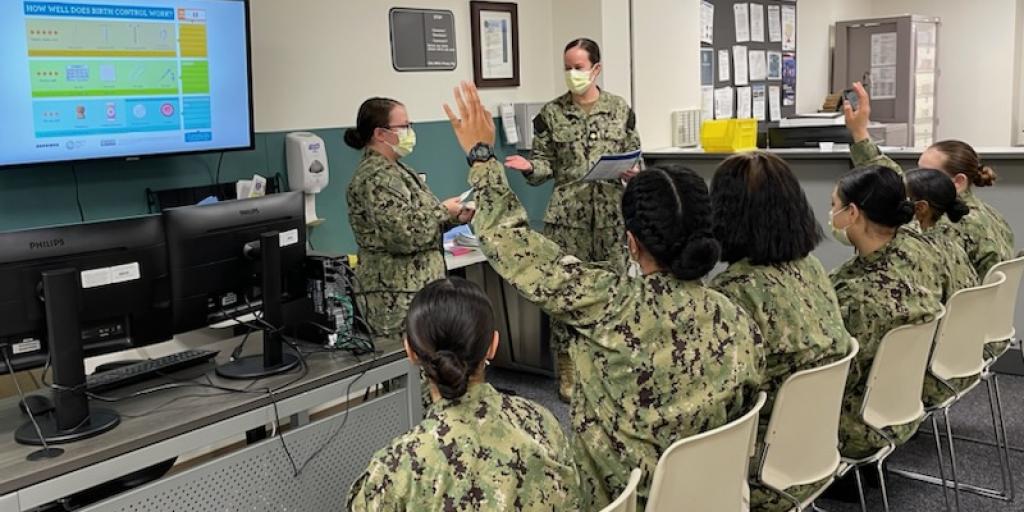 active duty hand raising