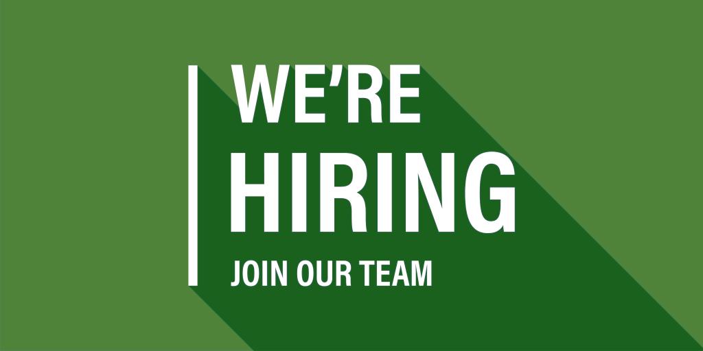 NOW HIRING 