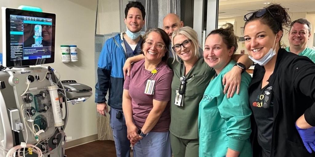MICU nursing staff at Malcom Randall VAMC