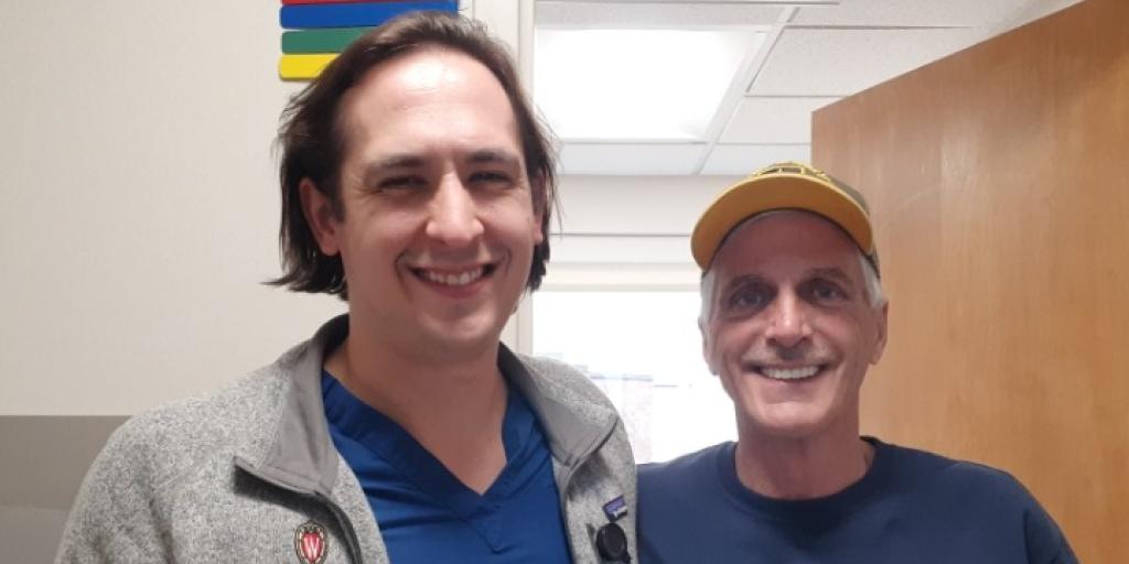 Ken Bond with Doctor