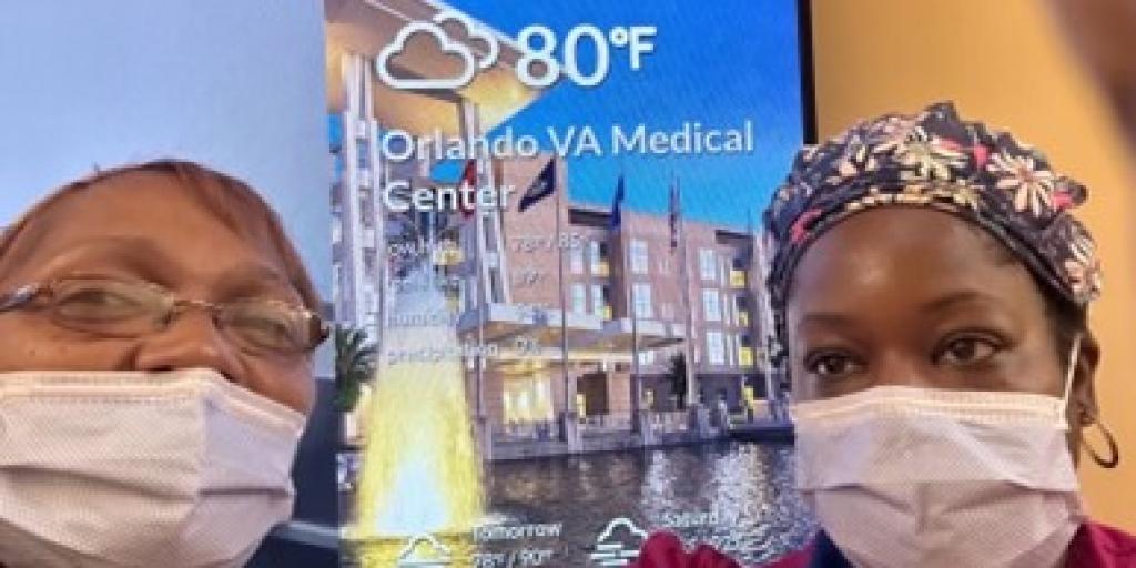 Rebecca Pace and Dr. Lashondra Moore