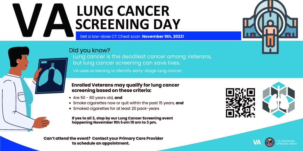Lung cancer screening day event