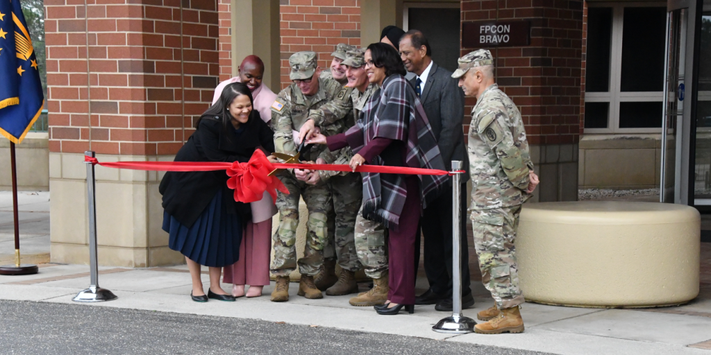 Ribbon cutting ceremony