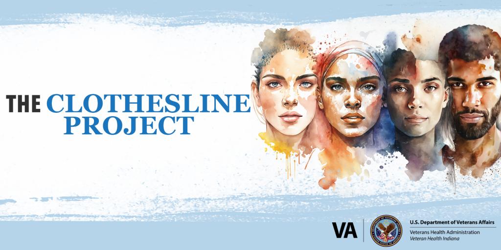 Diverse group of watercolor style illustrated heads