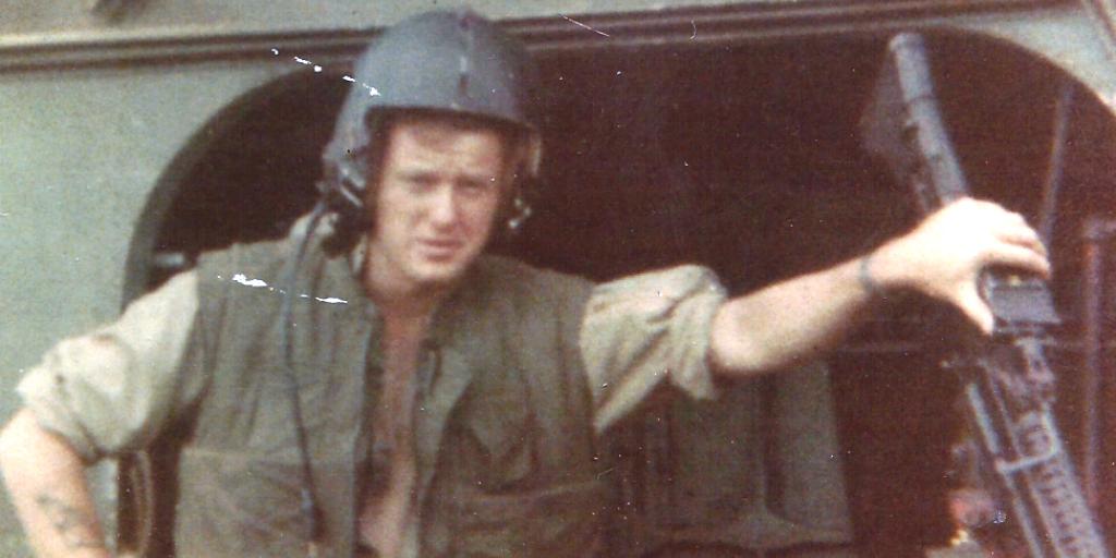 Marine Veteran Steve Bozeman in Vietnam