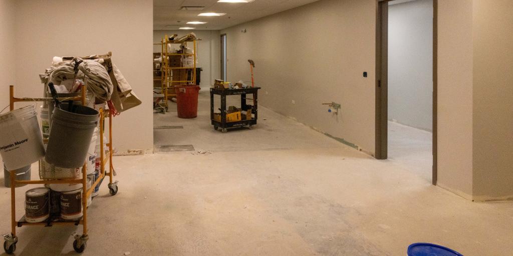 Renovations being conducted at Aurora Community Based Outpatient Clinic
