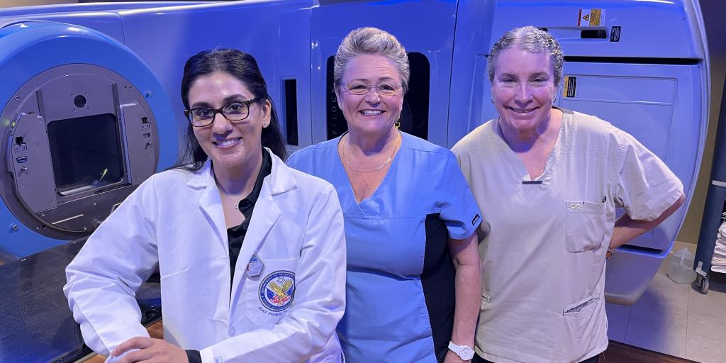 Radiation and Oncology Center staff at Bay Pines VA.