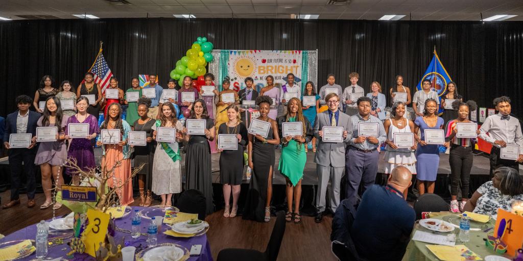 Participants in the 2024 CVAHCS Summer Student Program receive certificates