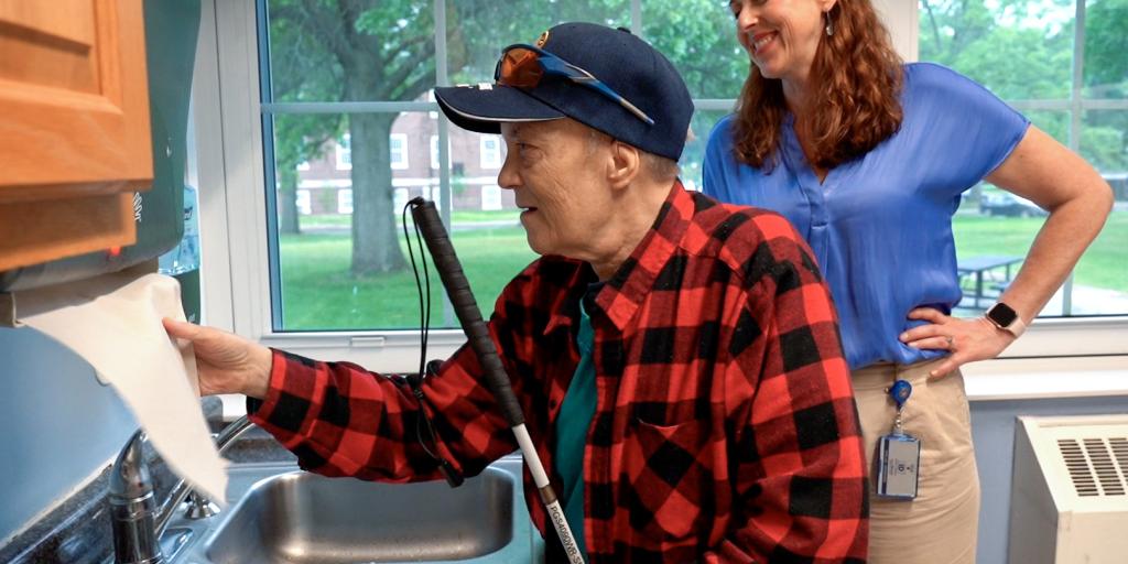 Blind Low Vision Rehabilitation.