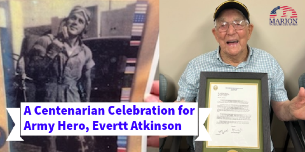 A Centenarian Celebration for Army Hero, Evertt Atkinson