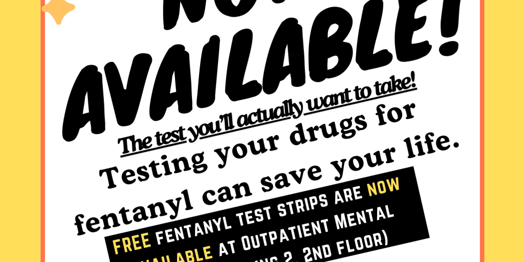 Fentanyl Test Strips Now Available