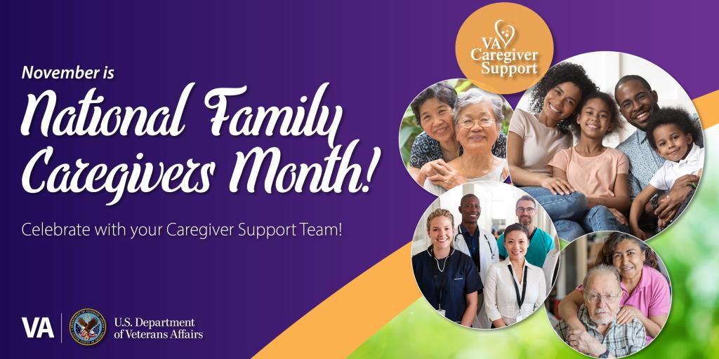 National Family Caregivers Month poster