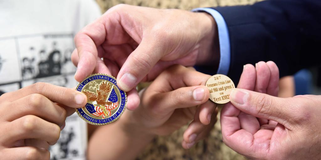 exchanging coins