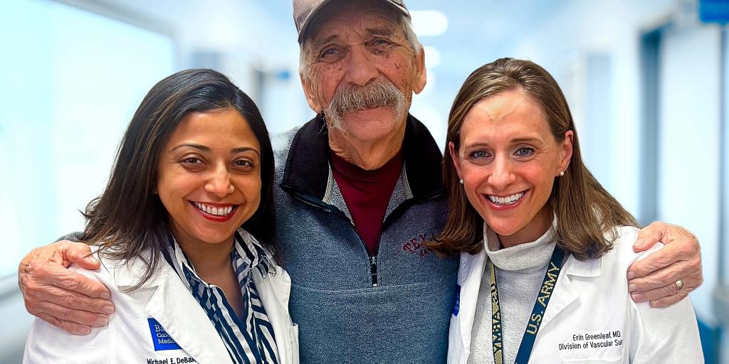 Veteran and two VA doctors
