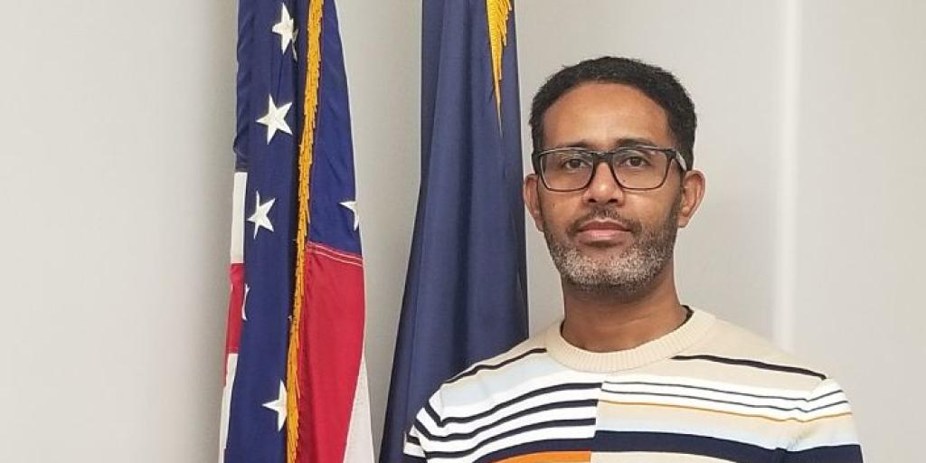 Abey Lissane, registered nurse and transition coordinator for VA Tennessee Valley Healthcare System Community Cares, is a hero .