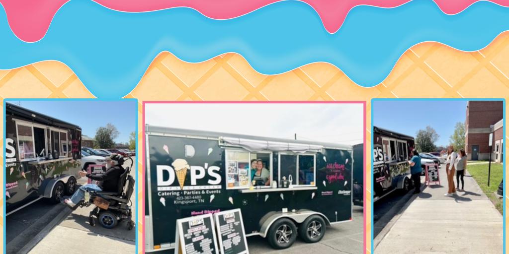 Dip's Ice Cream truck visit image
