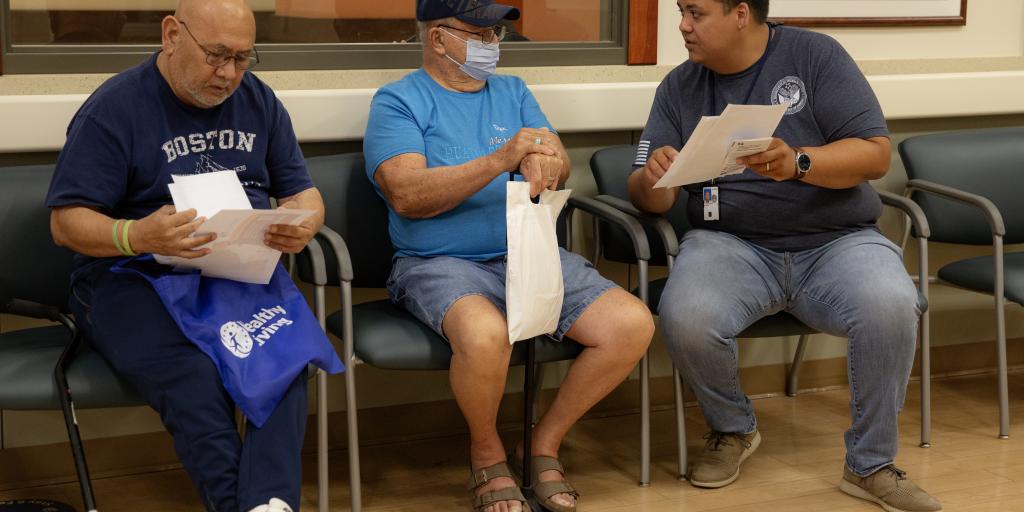 Dr. Jorge Zamora-Legoff provided information about the new outpatient clinic in Brownsville and the new urgent care clinic in McAllen to Veterans.