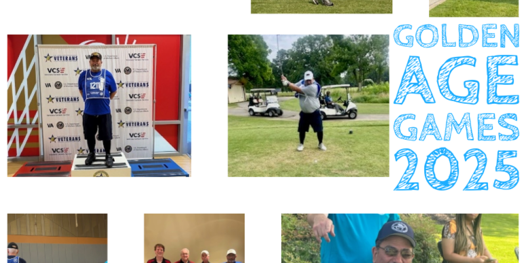 Team Albany VA Golden Age Games Collage