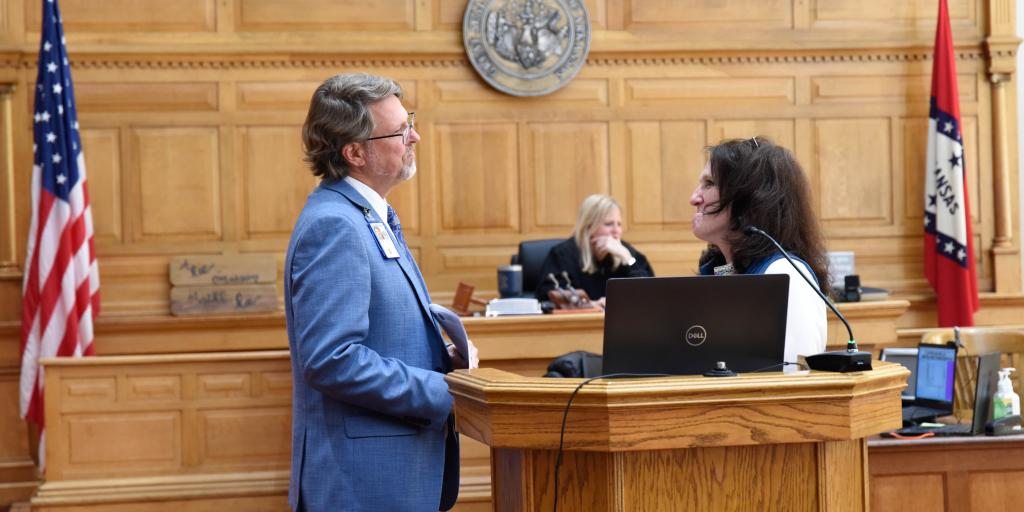 Washington County Court graduation ceremony from Veteran Judicial Court