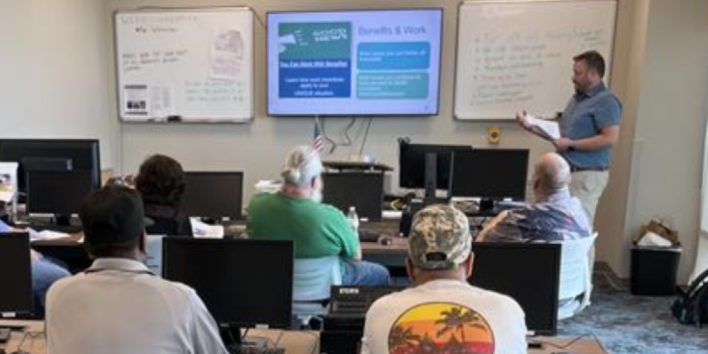 VA Providence's Employment Resource Center hosts their SSI/SSDI Workshop.